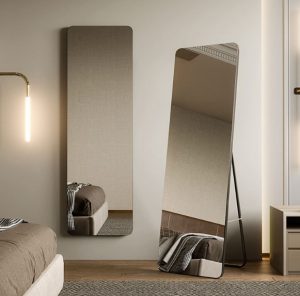 Long Body Mirror With Light Mirror