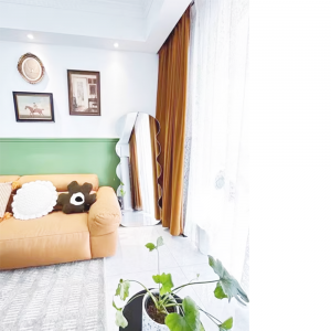 Full Length Wave 160cm x 80cm Floor Leaner Mirror