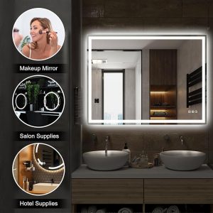 Bathroom Mirror with LED Light