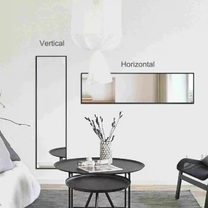 Black Floor Mirror Full Length Mirror