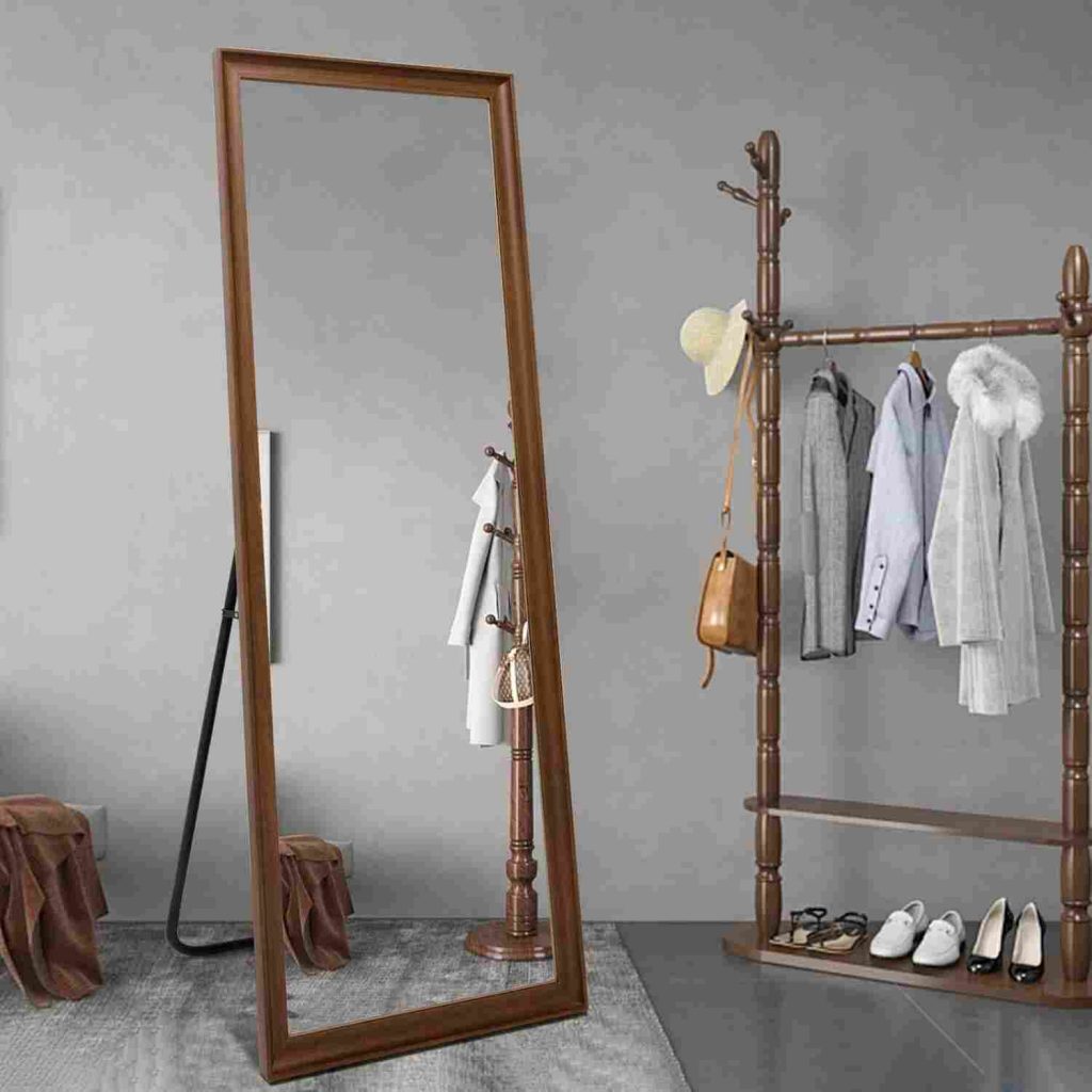 Floor Mirror with Standing