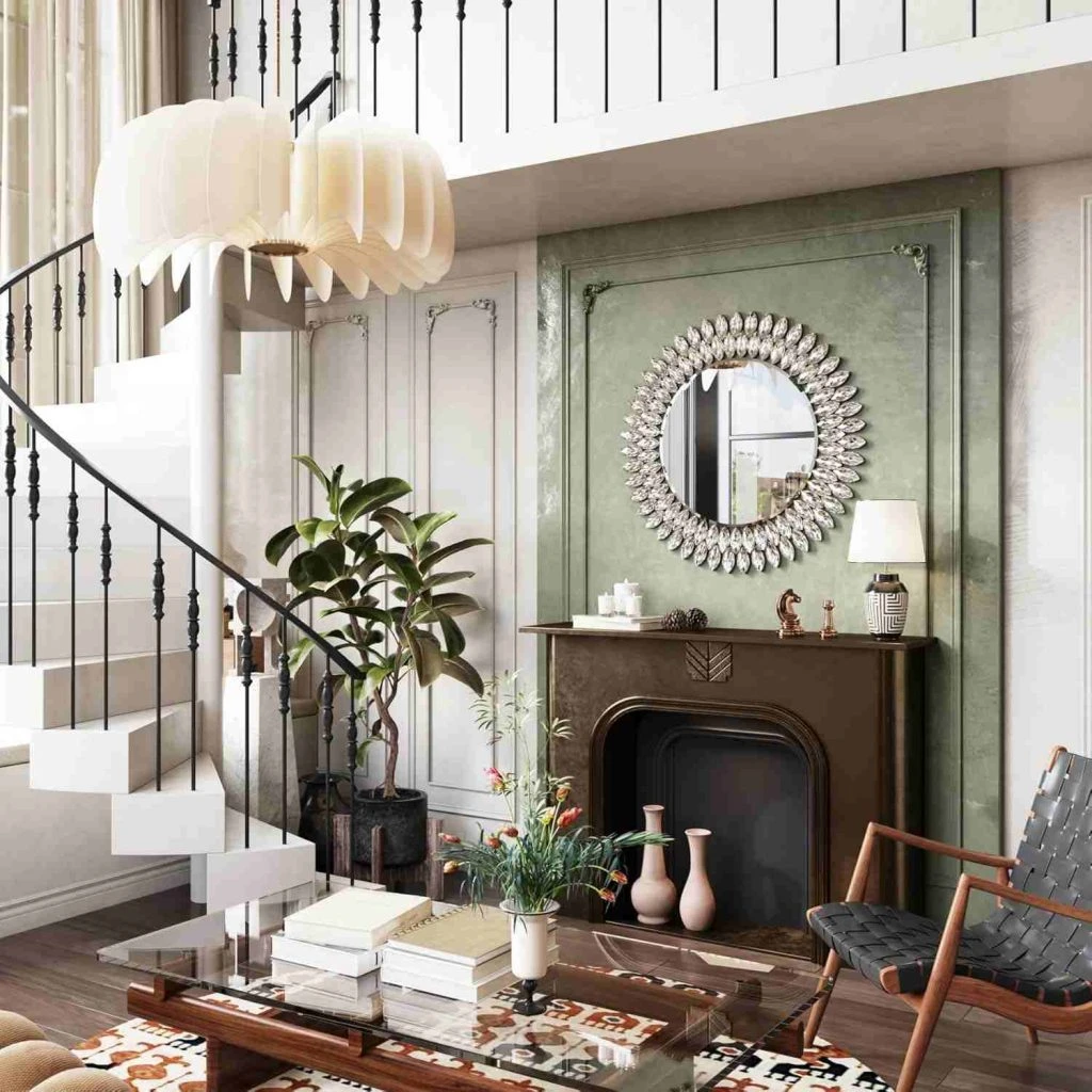 Jeweled Mirrors Glam Trend for Luxury Interiors 2026