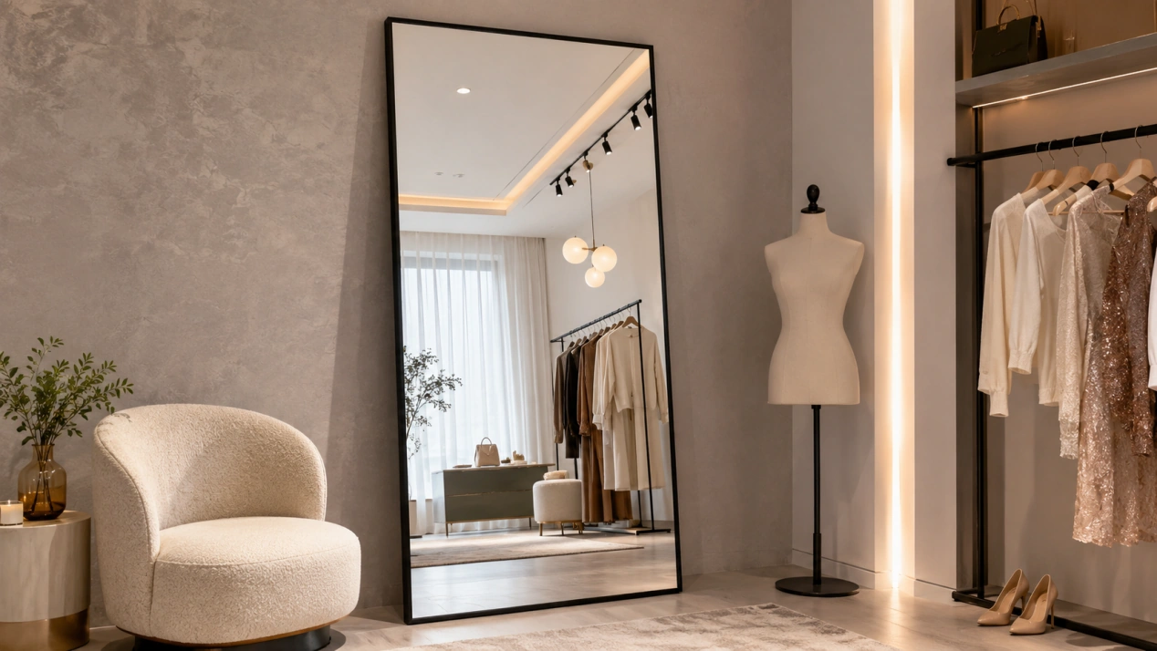 Shatterproof Full Length Mirror Why Safety Glass Matters for Homes, Salons and Retail Stores