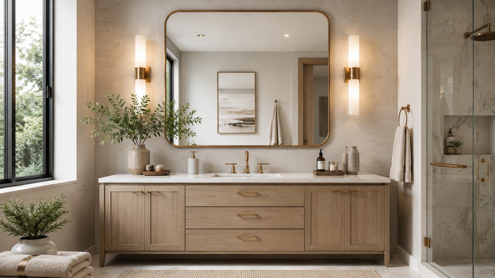 How to Select a Bathroom Mirror