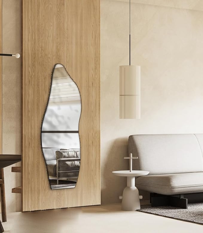Irregular Customized Bathroom Antifog Backlit LED Mirror