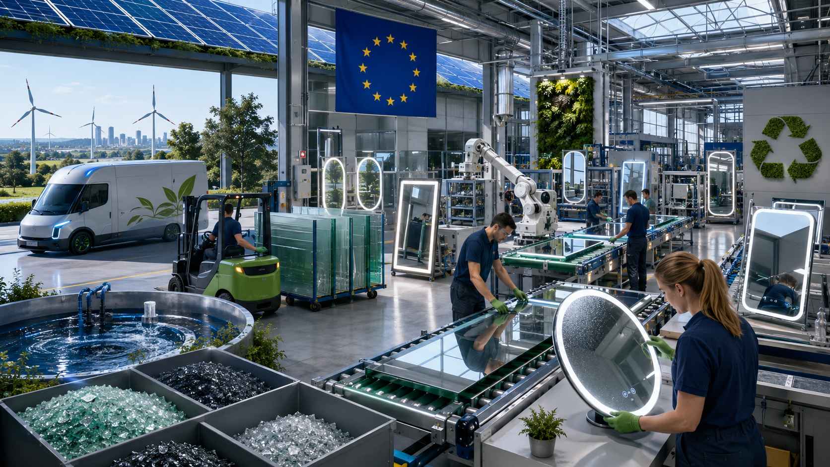 How the EU Green Deal Is Changing Bathroom Mirror Manufacturing in 2026