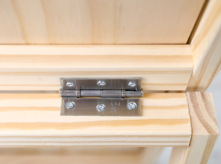 Arched Wood Easel Standing Floor Mirror