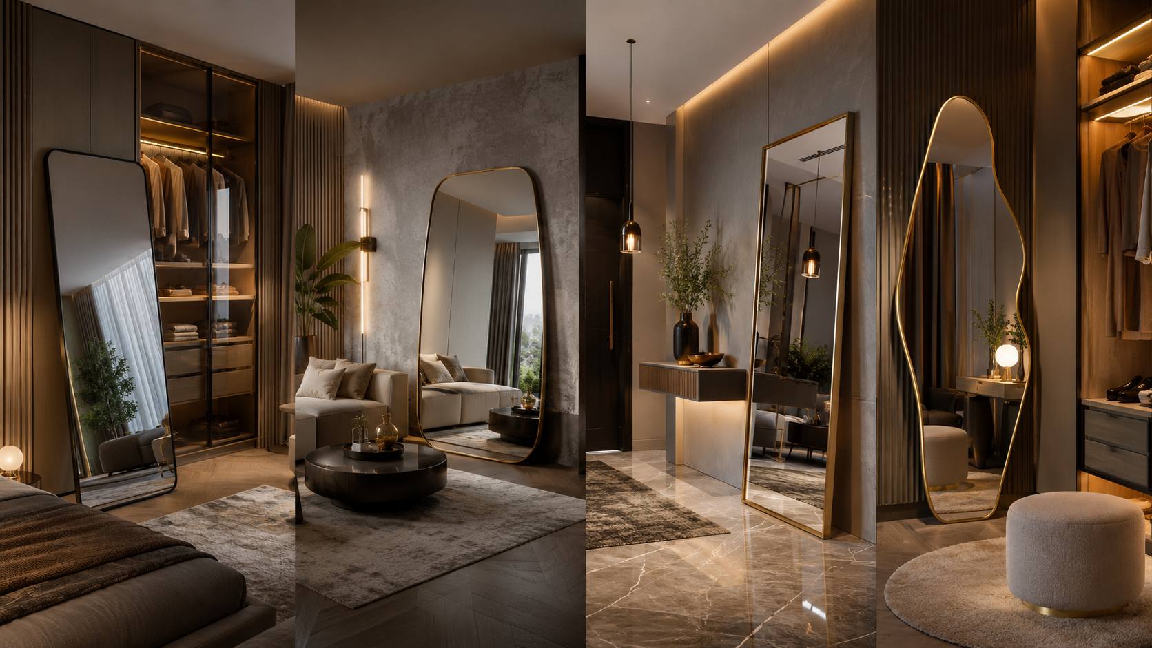 Full Length Mirror Placement Guide Where Should You Put a Floor Mirror in Different Rooms