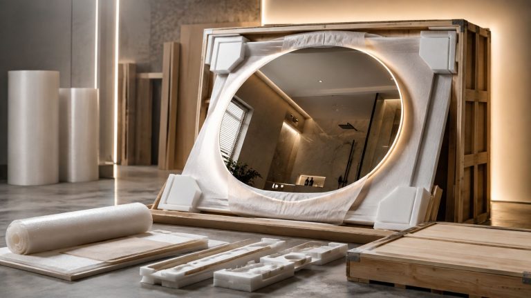 How Should Bathroom Mirrors Be Packaged for Safe International Shipping A Manufacturer’s Guide