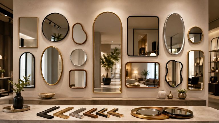 How Should Retailers Build a Balanced Wall Mirror Assortment by Shape, Size, and Finish